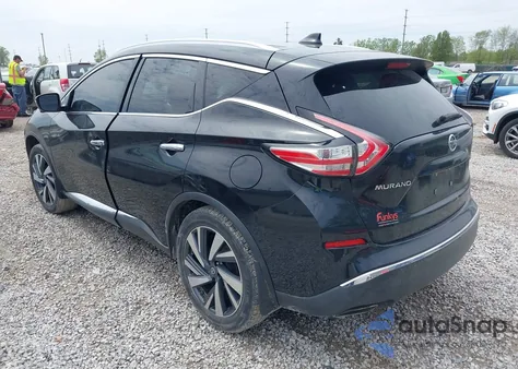 2016 Nissan Murano Platinum from USA, damaged, VIN 5N1AZ2MH9GN171490